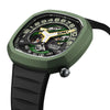 INFINITY-II RPM-Style Automatic Watch Green