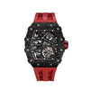 Elemental Series-Carbon Fiber Automatic Watch - TB8209CF-02-Black Red Carbon Fiber