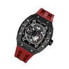 Elemental Series-Carbon Fiber Automatic Watch - TB8210CF-03-Passion Red