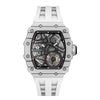 Elemental Series-Carbon Fiber Automatic Watch - TB8209CF-05-White Carbon Fiber