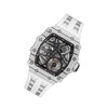 Elemental Series-Carbon Fiber Automatic Watch - TB8209CF-05-White Carbon Fiber