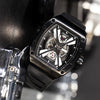 EXPLORE-X Skeleton Automatic Watch Black