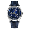 ROTO Wandering Hour Automatic Watch Ocean Blue