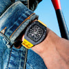 Elemental Series-Automatic Watch - TB8212CF-03-Carbon Fiber Yellow