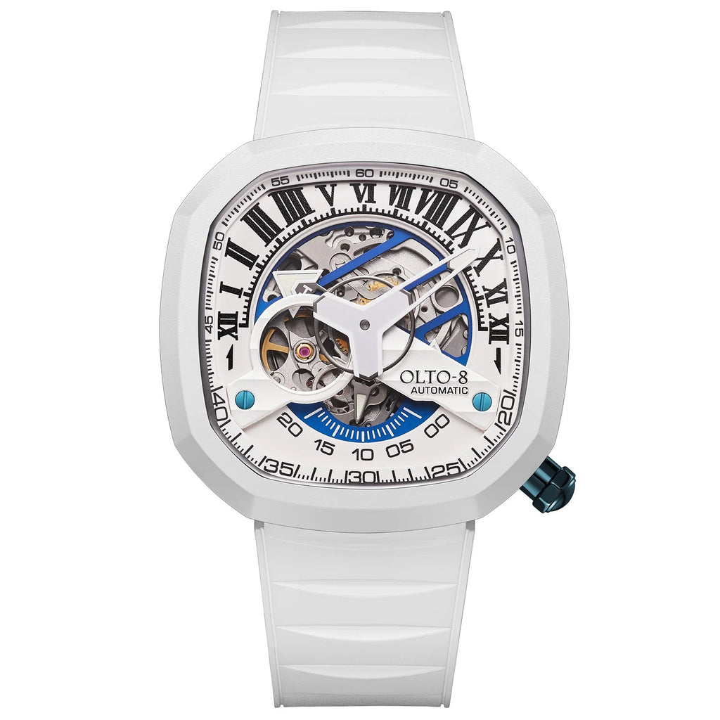 INFINITY II RPM-Style Automatic Watch White