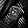 Elemental Series-Carbon Fiber Automatic Watch - TB8210CF-01-Cool Black