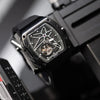 REEF Skeleton Automatic Watch Black