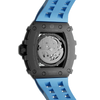 Elemental Series-Carbon Fiber Automatic Watch - TB8209CF-04-Black Blue Carbon Fiber