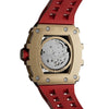 Elemental Series-Cubic Zirconia Automatic Watch - TB8208D-07-Red