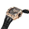 Elemental Series-Calendar - TB8208A-07-Rose Gold Black