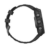 fēnix® 8 – 47 mm, AMOLED  Acier Gray avec bracelet en silicone noir - 010-02904-00