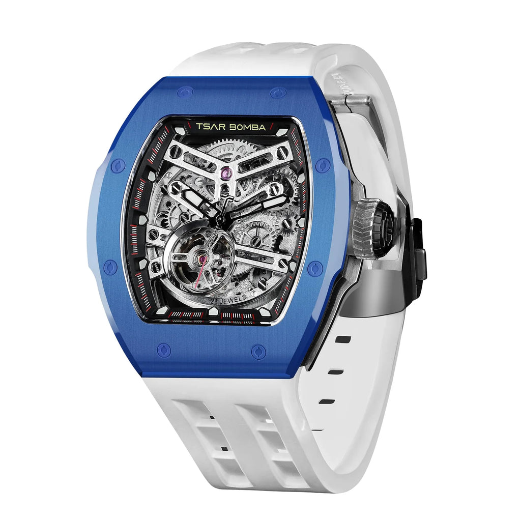 Atomic series - Céramique Interchangeable -  TB8218(1+1)C-White&Blue