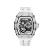 Elemental Series-Cubic Zirconia Automatic Watch - TB8208D-05-White