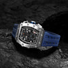 Elemental Series-Calendar - TB8204Q-14-Silver Blue