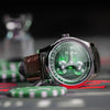 ROTO Wandering Hour Automatic Watch Jade Green