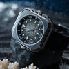 Coral Steward Diving Automatic Watch Shadow Black