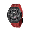 Elemental Series-Carbon Fiber Automatic Watch - TB8210CF-03-Passion Red