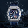 Elemental Series-Automatic Watch - TB8209A-03-Silver Blue