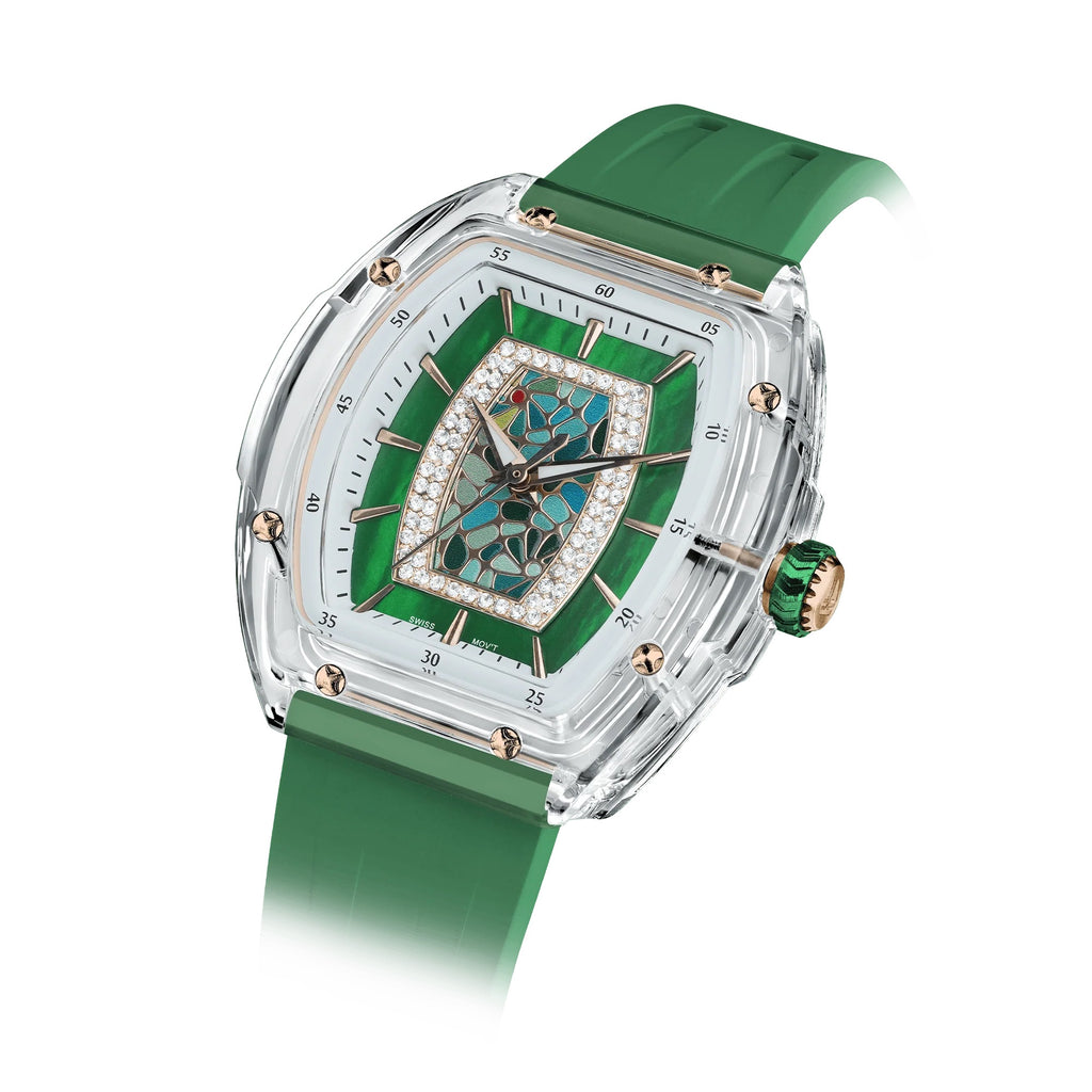 Elemental Series-Montre Femme TB8219 - Green