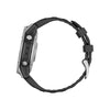 fēnix® E – 47 mm, AMOLED  Acier Silver avec bracelet en silicone graphite - 010-03025-00