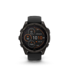 fēnix® 8 – 47 mm, AMOLED  Sapphire, Titane Carbon Gray DLC avec bracelet en silicone noir/gris galet - 010-02904-21