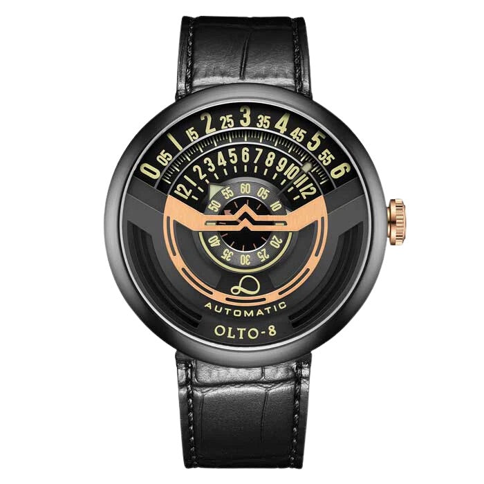 INFINITY-I RPM-Style Automatic Watch Gold-Black