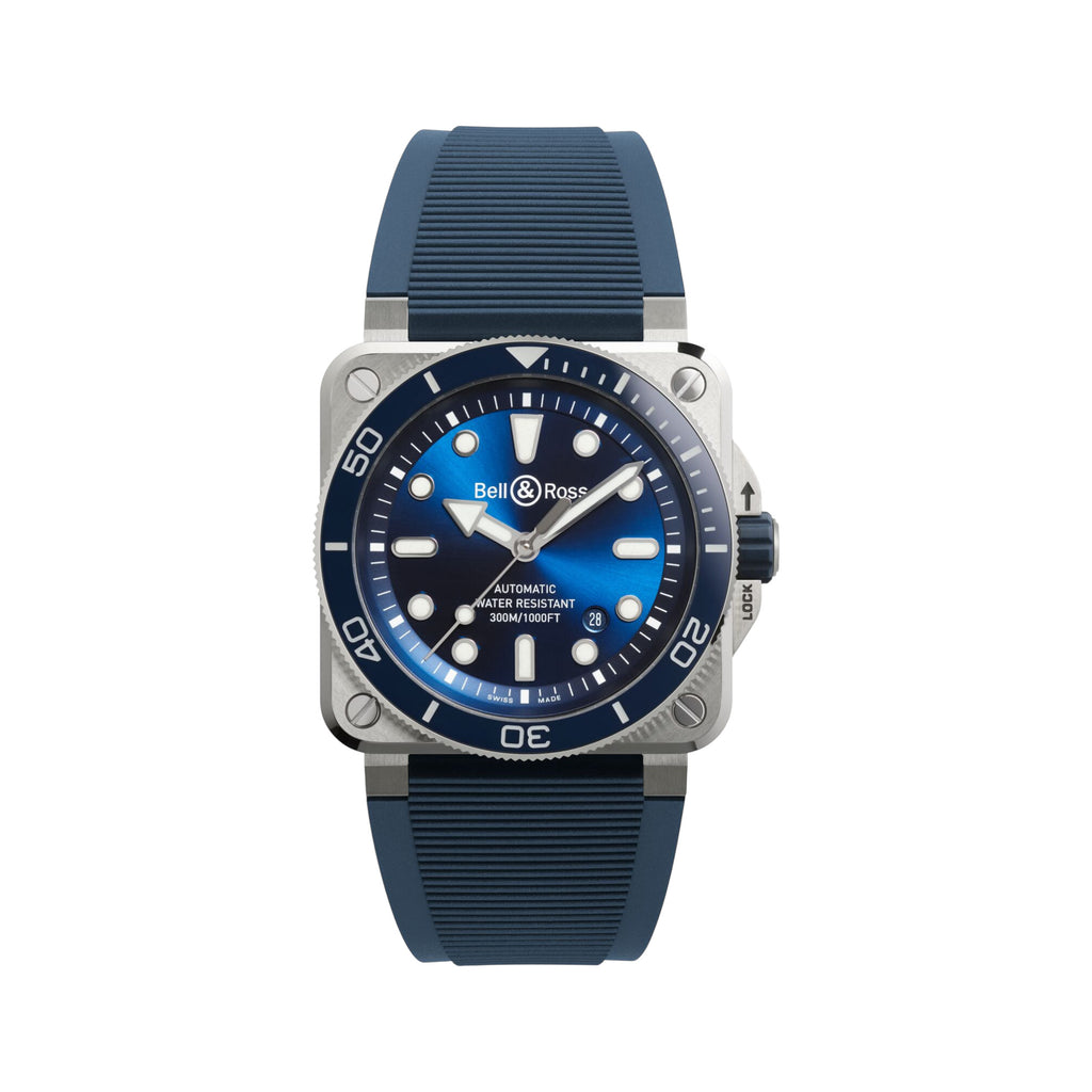 BR 03 Diver Blue Steel - BR03A-D-BLU-ST/SRB