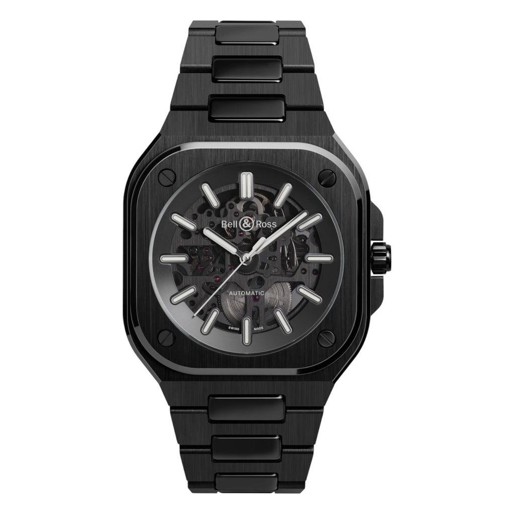 BR 05 Skeleton Black Ceramic - BR05A-BL-SK-CE/SCE