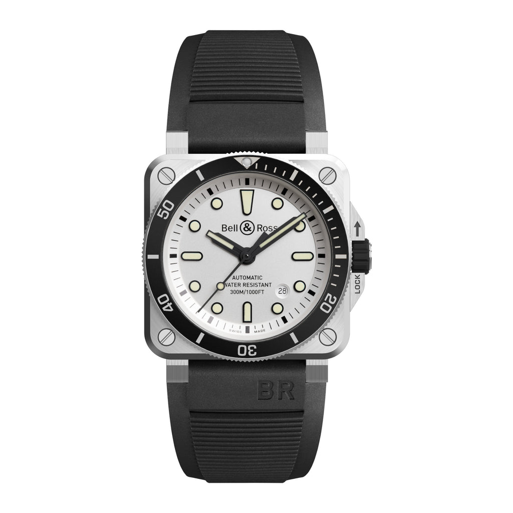 BR 03-92 DIVER WHITE -  BR0392-D-WH-ST/SRB