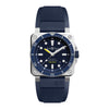 BR 03-92 DIVER BLUE - BR0392-D-BU-ST/SRB