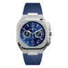 BR 05 CHRONO BLUE STEEL - BR05C-BLU-ST/SRB