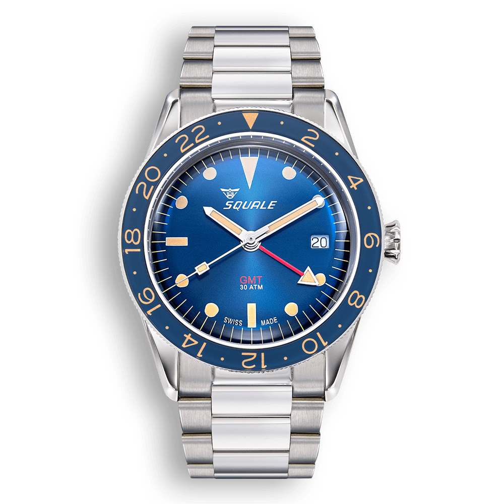 Sub-39 GMT Vintage Bleu Bracelet - SUB-39GMTB.BR22