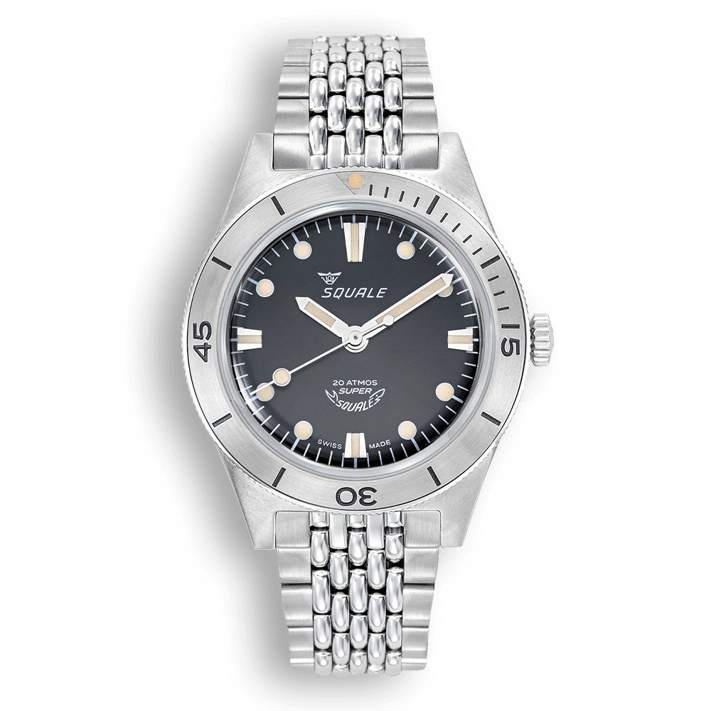 Super-Squale Sunray Black Bracelet - SUPERSSBK.AC