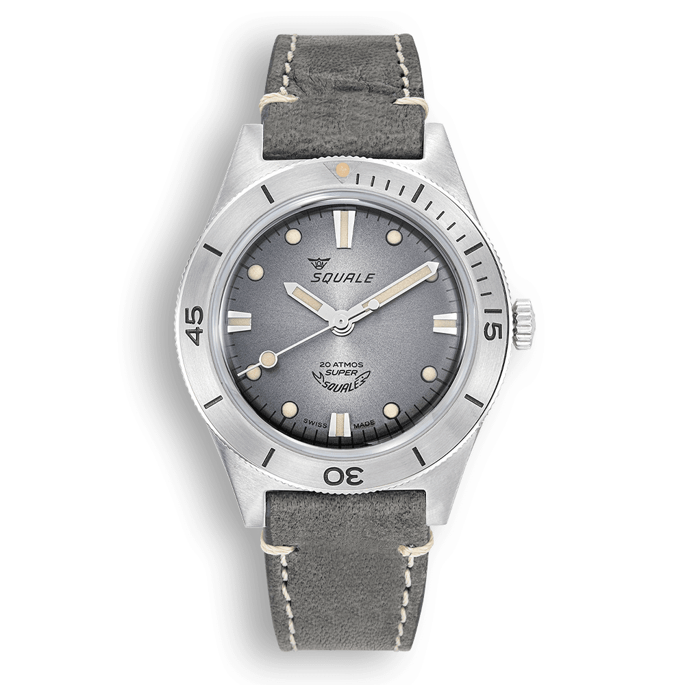 Super-Squale Sunray Grey Leather - SUPERSSG.PG