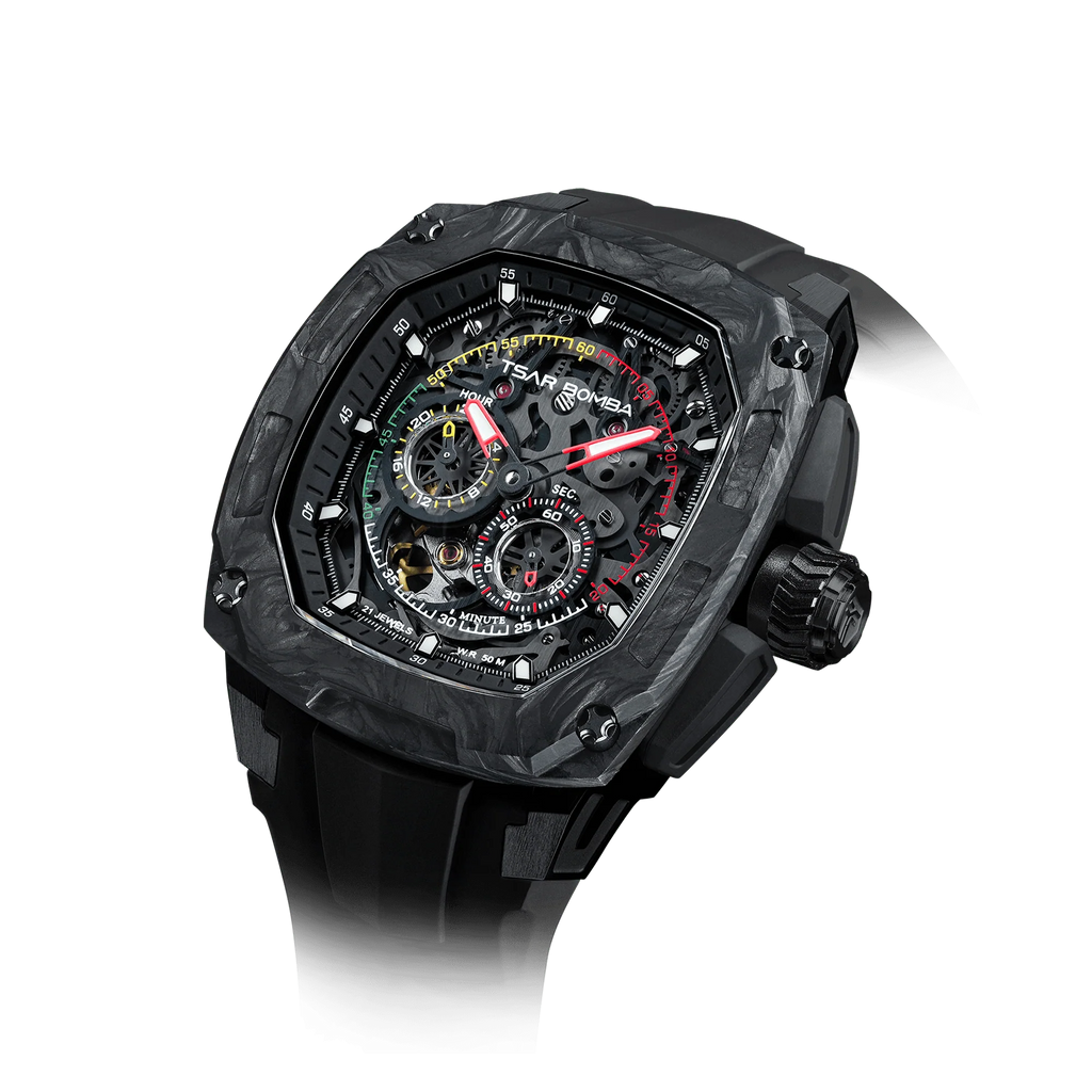 Dark Matter Series 1 - Interchangeable Automatic Watch - TB8601-01-Black Set