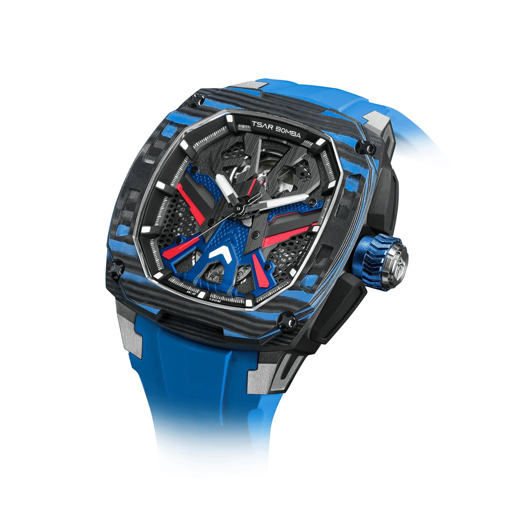 Dark Matter Series 3 - Interchangeable Automatic Watch - TB8603- Blue