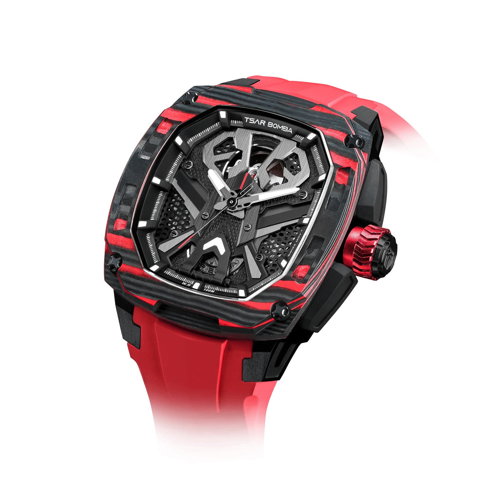 Dark Matter Series 3 - Interchangeable Automatic Watch - TB8603- Red