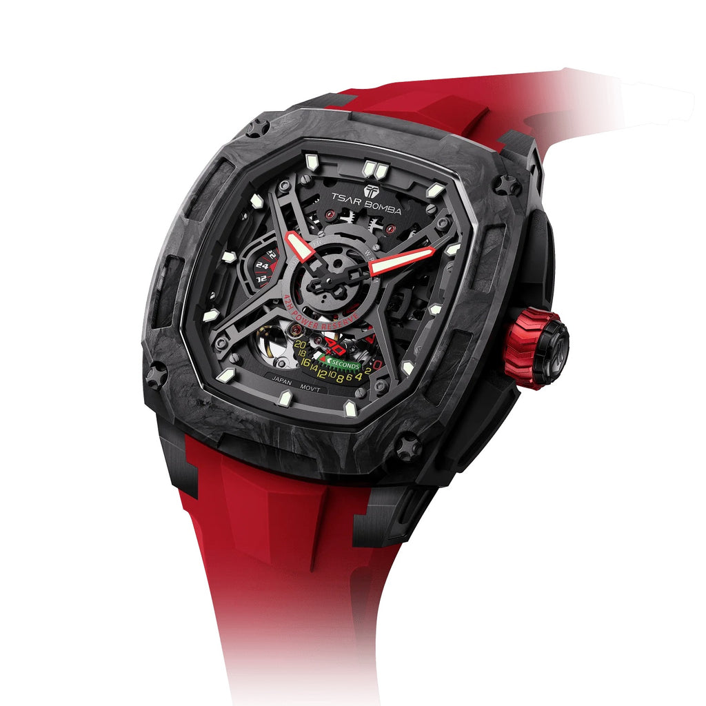 Dark Matter Series 5 - Automatic Watch - TB8605-1 -Red