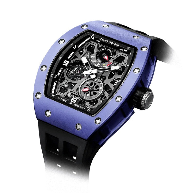 Elemental Series-Automatic Watch - TB8212C-04-Ceramic Blue