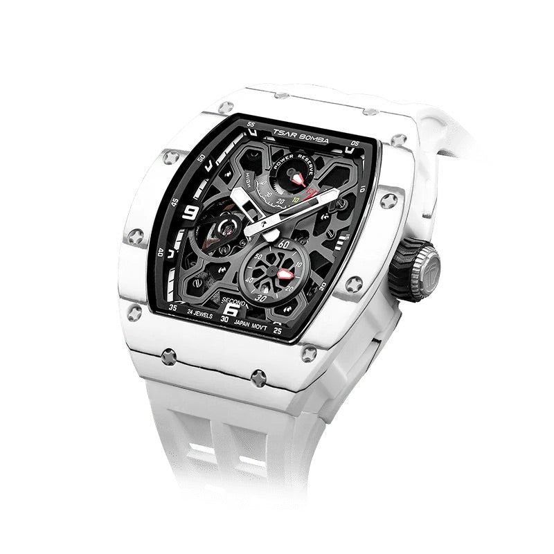 Elemental Series-Automatic Watch - TB8212CF-01-Carbon Fiber White