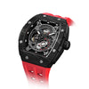 Elemental Series-Carbon Fiber Automatic Watch - TB8210CF-03-Passion Red