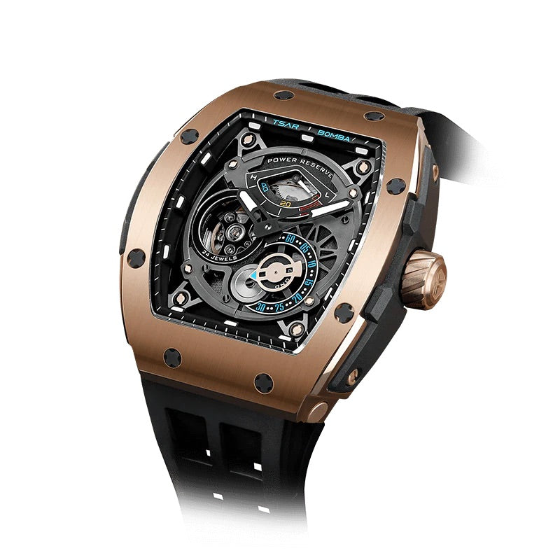 Elemental Series - Automatic Watch - TB8210A-05-Gold Black