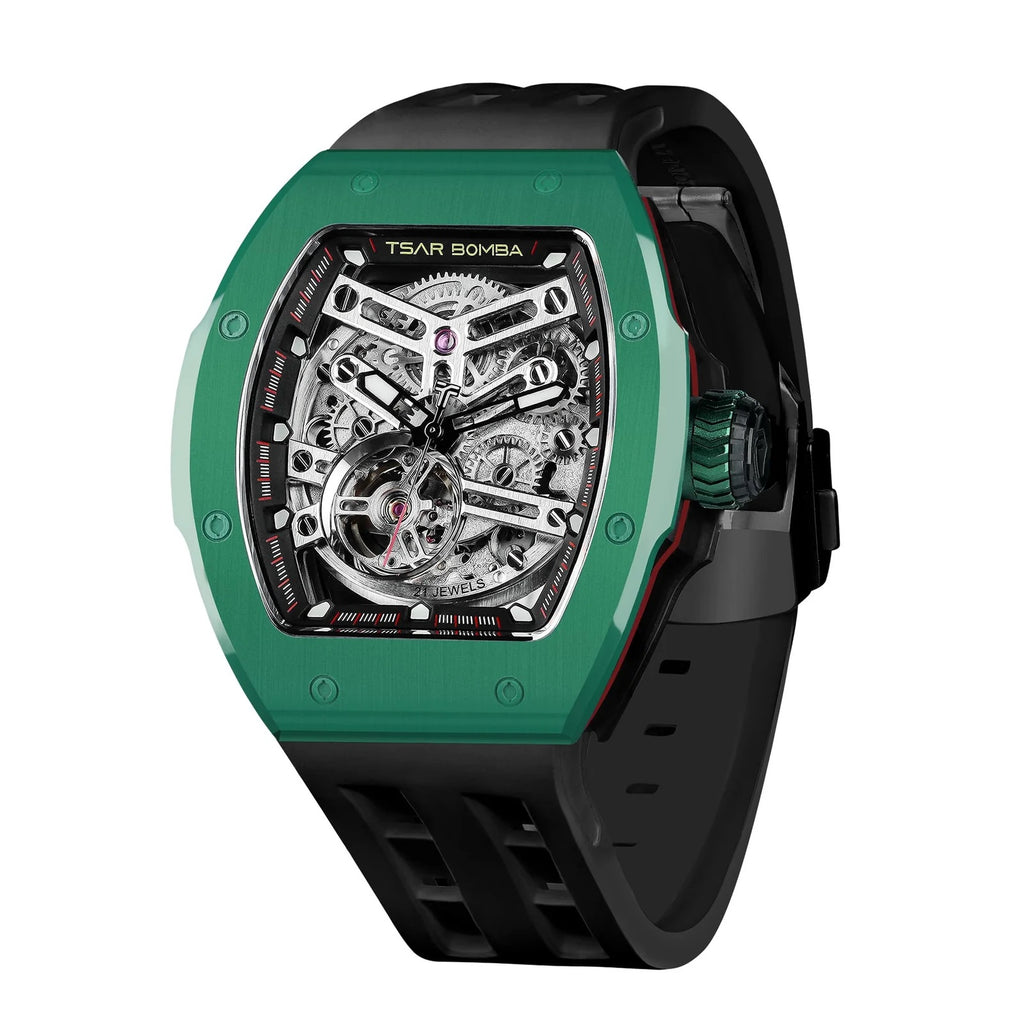 Atomic series - Céramique Interchangeable -  TB8218(1+1)C-Green&Black