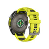 fēnix® 8 – 51 mm, Sapphire, Titanium avec bracelet en silicone jaune/graphite - 010-02907-21