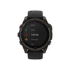 Garmin - Fēnix 6x - Sapphire Carbon Gray DLC with Black Bracelet - 010-02157-11