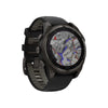 Garmin - Fēnix 6x - Sapphire Carbon Gray DLC with Black Bracelet - 010-02157-11