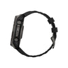 fēnix® 8 – 51 mm, Sapphire, Titane Carbon Gray DLC avec bracelet en silicone noir/gris galet - 010-02907-11