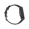 fēnix® E – 47 mm, AMOLED  Acier Gray avec bracelet en silicone noir - 010-03025-01