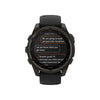 Garmin - Fēnix 6x - Sapphire Carbon Gray DLC with Black Bracelet - 010-02157-11