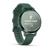 Lily® 2 Active  Jasper Green avec bracelet en silicone vert sapin - 010-02891-02